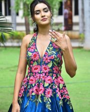 Actress Garima Chouhan at Seetha Kalyana Vaibhogame Movie Trailer Launch Event Pictures 55