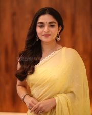 Actress Kayadu Lohar in Yellow Saree at Funky Movie Pre Release Press Meet Photos 01 Actress Kayadu Lohar in Yellow Saree at Funky Movie Pre Release Press Meet Photos 01