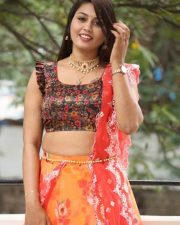 Actress Madhavi Atthi at King of Golkonda Movie Logo Launch Stills 04