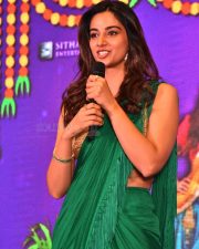 Actress Meenakshi Chaudary at Anaganaga Oka Raju Movie Success Meet Photos 02