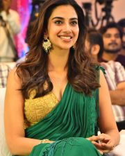 Actress Meenakshi Chaudary at Anaganaga Oka Raju Movie Success Meet Photos 06