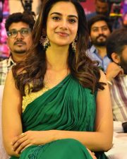 Actress Meenakshi Chaudary at Anaganaga Oka Raju Movie Success Meet Photos 10