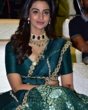 Actress Meenakshi Chaudhary at Hatya Pre Release Event Photos 12
