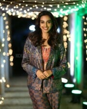 Actress Meenakshi Chaudhary at Hit 2 Blockbuster Celebration Photos 08