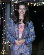 Actress Meenakshi Chaudhary at Hit 2 Blockbuster Celebration Photos 18