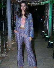 Actress Meenakshi Chaudhary at Hit 2 Blockbuster Celebration Photos 19