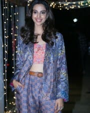 Actress Meenakshi Chaudhary at Hit 2 Blockbuster Celebration Photos 20