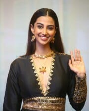 Actress Meenakshi Chaudhary at Hit The Second Case Movie Trailer Launch Photos 07