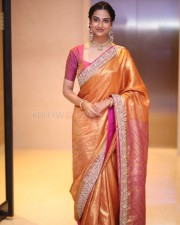 Actress Meenakshi Chaudhary at The GOAT Pre Release Event Pictures 20