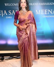 Actress Meenakshi Chaudhary at Vaarahi Silver Jewellery Grand Launch Photos 13