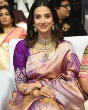 Actress Meenakshi Chaudhary at Vaarahi Silver Jewellery Grand Launch Photos 14