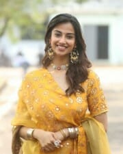 Actress Meenakshi Chaudhary at Vishwak Sen Movie Launch Pictures 02