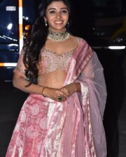 Actress Mirnaa Menon at Naa Saami Ranga Pre Release Event Pictures 09