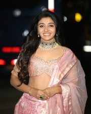 Actress Mirnaa Menon at Naa Saami Ranga Pre Release Event Pictures 14