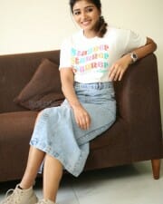 Actress Mirnaa Menon at Ugram Interview Photos 42