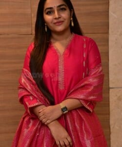 Actress Rajisha Vijayan at Sardar Movie Pre Release Event Photos 05