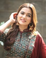 Actress Reva Kaurase at Seetamanohara Sriraghava Movie Opening Pictures 09