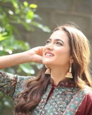 Actress Reva Kaurase at Seetamanohara Sriraghava Movie Opening Pictures 10