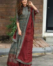 Actress Reva Kaurase at Seetamanohara Sriraghava Movie Opening Pictures 23