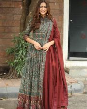 Actress Reva Kaurase at Seetamanohara Sriraghava Movie Opening Pictures 30