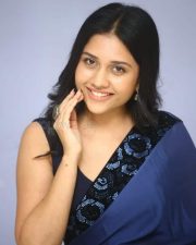 Actress Richa Joshi at Madhi Movie Trailer Launch Photos 14