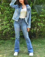 Actress Saanve Megghana at Tuk Tuk Movie Teaser Launch Photos 31