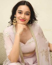 Actress Saathvika Raj at Neetho Movie Teaser Launch Photos 02