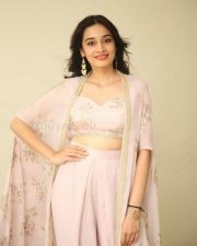 Actress Saathvika Raj at Neetho Movie Teaser Launch Photos 10