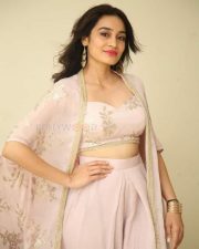 Actress Saathvika Raj at Neetho Movie Teaser Launch Photos 12