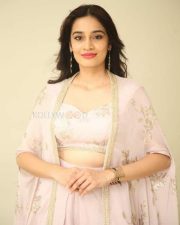 Actress Saathvika Raj at Neetho Movie Teaser Launch Photos 16