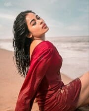 Actress Sai Priyanka Sexy Beach Photoshoot Pictures 01