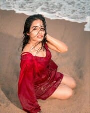 Actress Sai Priyanka Sexy Beach Photoshoot Pictures 05