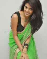 Actress Shravya Reddy Sexy Navel Cleavage Photos 03