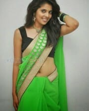 Actress Shravya Reddy Sexy Navel Cleavage Photos 05