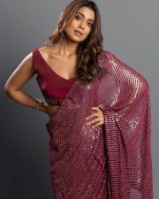 Beautiful Damsel Shriya Saran Saree Photos 01
