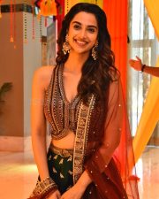 Glam Heroine Meenakshi Chaudhary at Anaganaga Oka Raju Movie Release Press Meet Stills 10