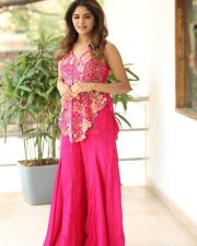 Heroine Aditi Shankar at Bhairavam Interview Photos 48