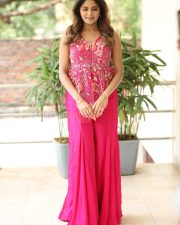 Heroine Aditi Shankar at Bhairavam Interview Photos 51