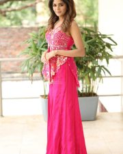 Heroine Aditi Shankar at Bhairavam Interview Photos 53