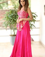 Heroine Aditi Shankar at Bhairavam Interview Photos 54