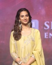 Heroine Meenakshi Chaudhary at Anaganaga Oka Raju Movie Blockbuster Success Meet Photos 01