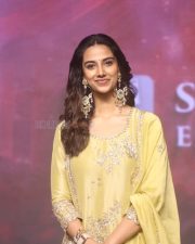Heroine Meenakshi Chaudhary at Anaganaga Oka Raju Movie Blockbuster Success Meet Photos 02