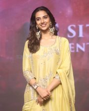 Heroine Meenakshi Chaudhary at Anaganaga Oka Raju Movie Blockbuster Success Meet Photos 03