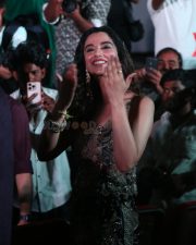 Heroine Meenakshi Chaudhary at Anaganaga Oka Raju Movie Trailer Launch Pictures 17