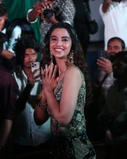 Heroine Meenakshi Chaudhary at Anaganaga Oka Raju Movie Trailer Launch Pictures 18