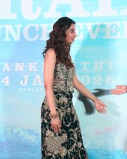 Heroine Meenakshi Chaudhary at Anaganaga Oka Raju Movie Trailer Launch Pictures 19