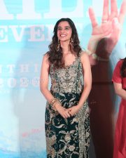 Heroine Meenakshi Chaudhary at Anaganaga Oka Raju Movie Trailer Launch Pictures 20