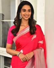 Heroine Meenakshi Chaudhary at Anaganaga Oka Raju Release Blockbuster Success Press Meet Photos 10