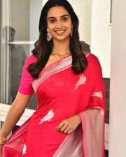 Heroine Meenakshi Chaudhary at Anaganaga Oka Raju Release Blockbuster Success Press Meet Photos 11