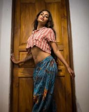 Kaly Movie Actress Aishwarya Suresh Sexy Navel Piercing Photos 02